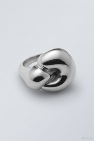 Weekday Bold Ring Silver | ZVIY9577