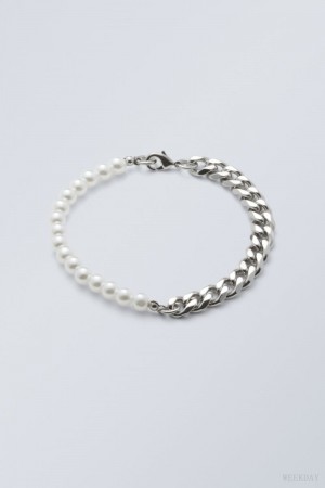 Weekday Kevin Bracelet Silver | RAYD0575