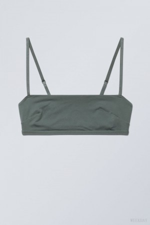 Weekday Soul Soft Bra Bra Grey | QJQQ9215