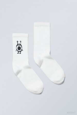 Weekday Sport Printed Socks Mini Tubbie | WVWB5024