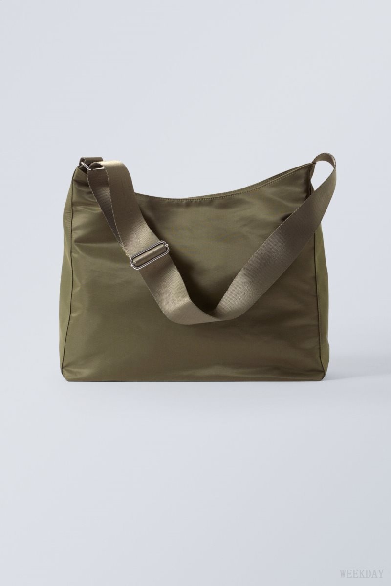 Weekday Carry Bag Khaki Green | LXWQ2414