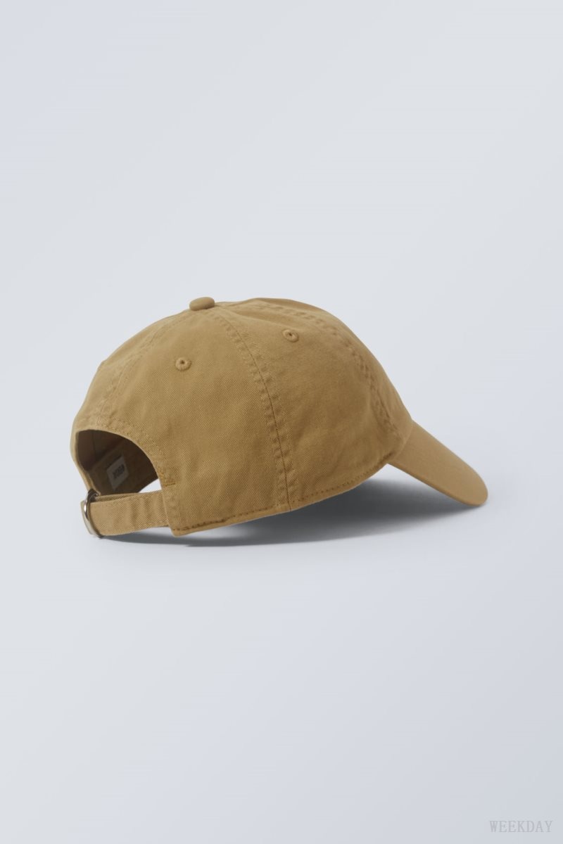 Weekday Essential Washed Cap Desert | DJLG5446