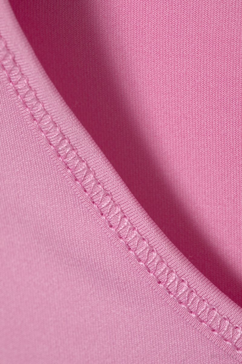 Weekday Fine Long sleeve Pink | QXUK1811