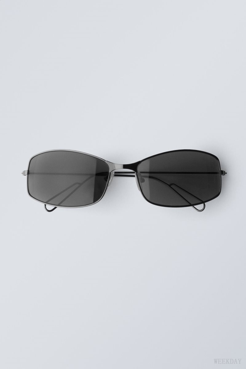 Weekday Flash Sunglasses Black | DTAY1427