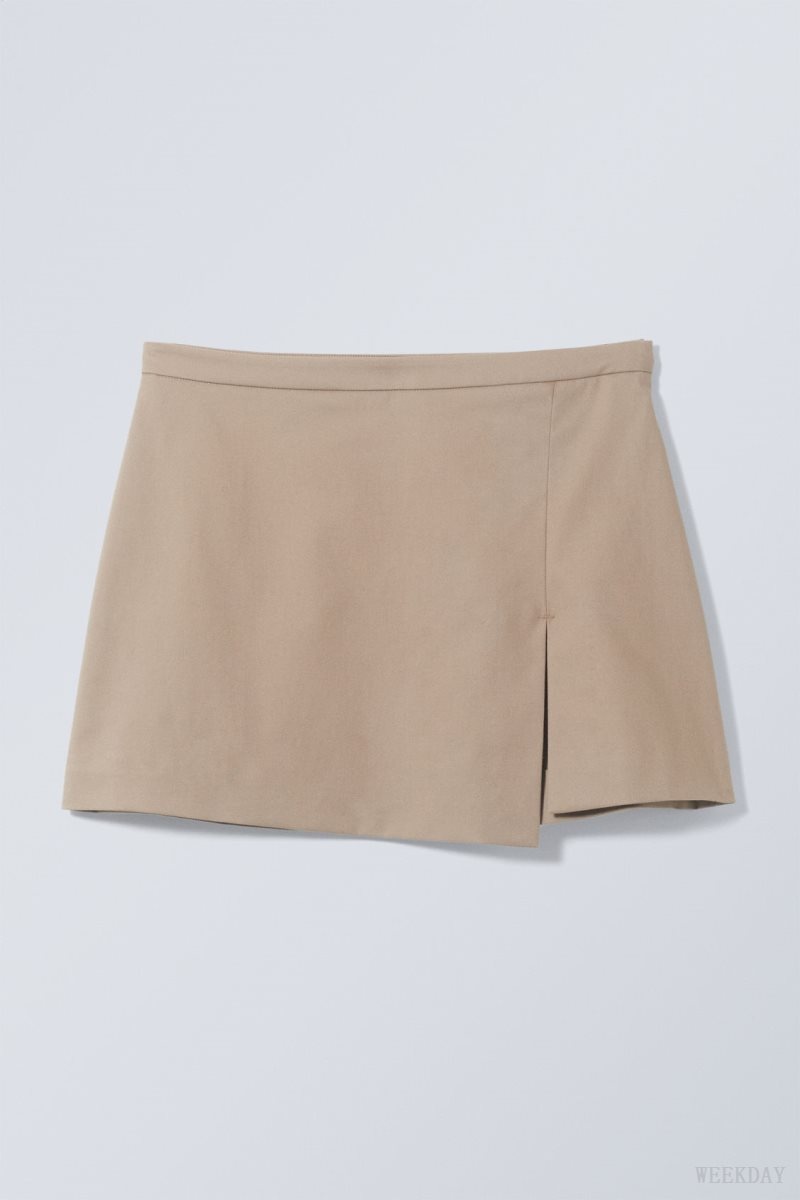 Weekday Mel Mini Skirt Mole | WLET8580