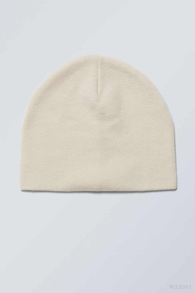 Weekday No Fold Beanie Light Mole | PXWK4275