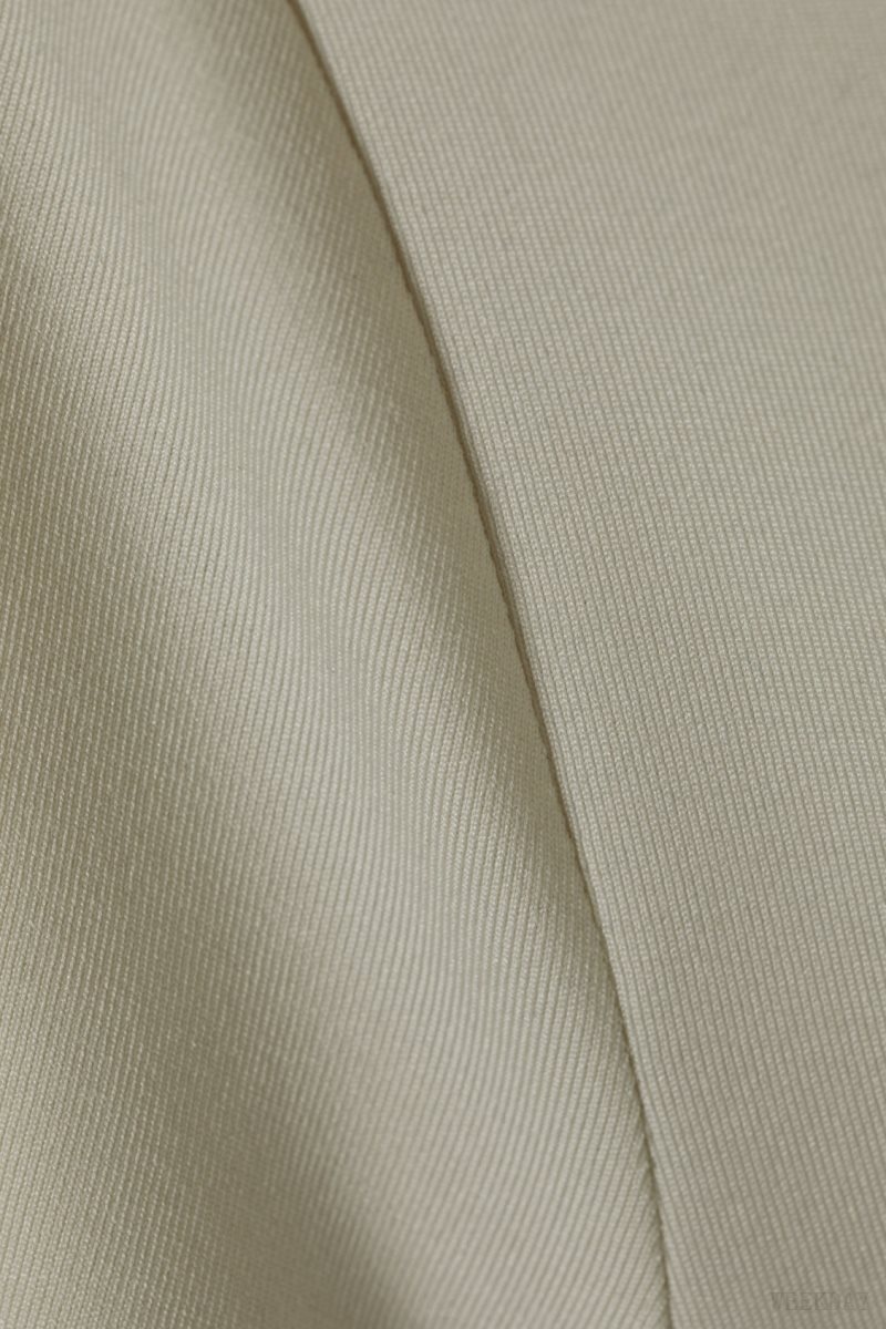 Weekday Side Slit Long Sleeve Beige | WCFG8469