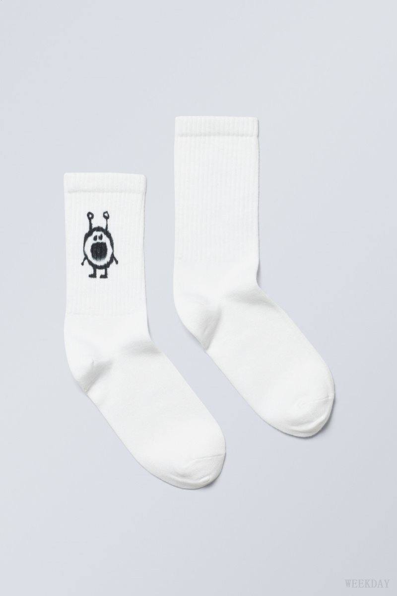 Weekday Sport Printed Socks Mini Tubbie | WVWB5024