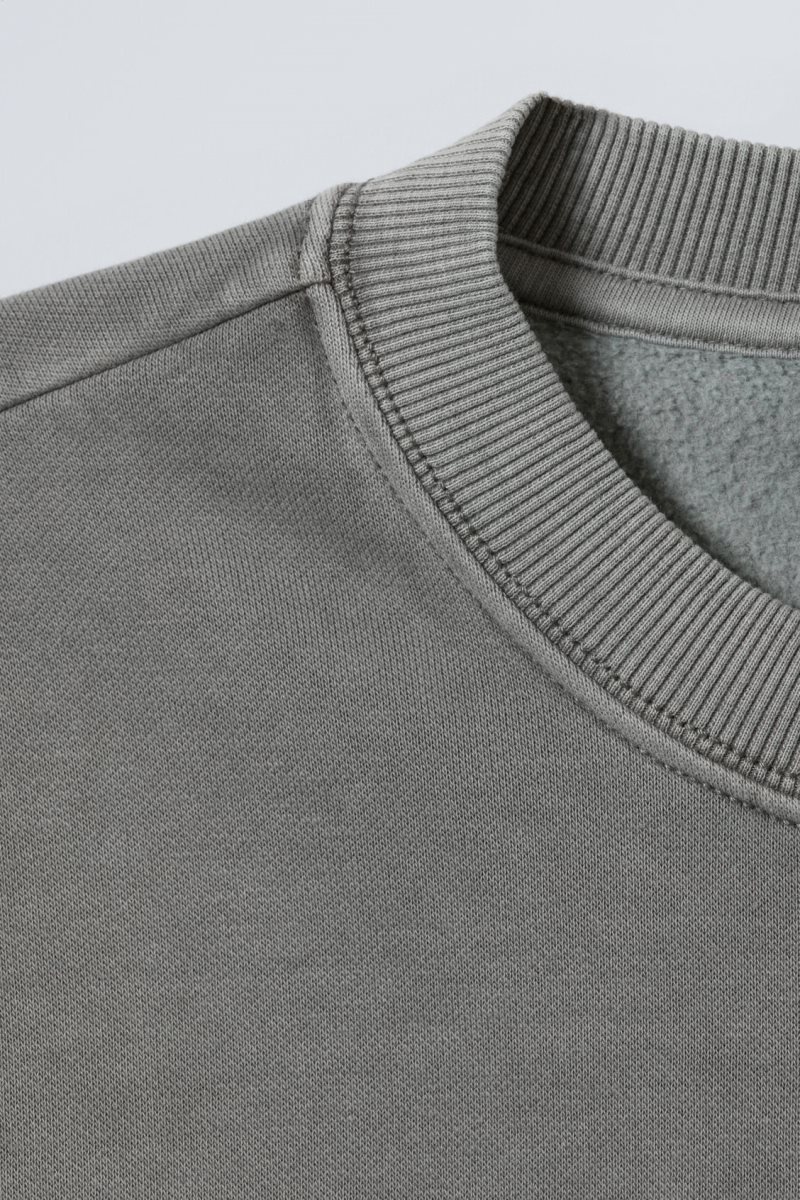 Weekday Standard Midweight Sweatshirt Grey | LWKN1441