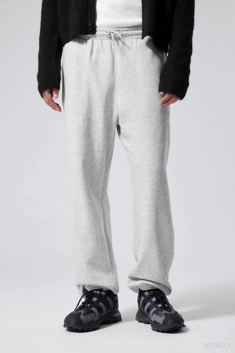 Weekday Standard Sweatpants Light Grey | BSBR7485