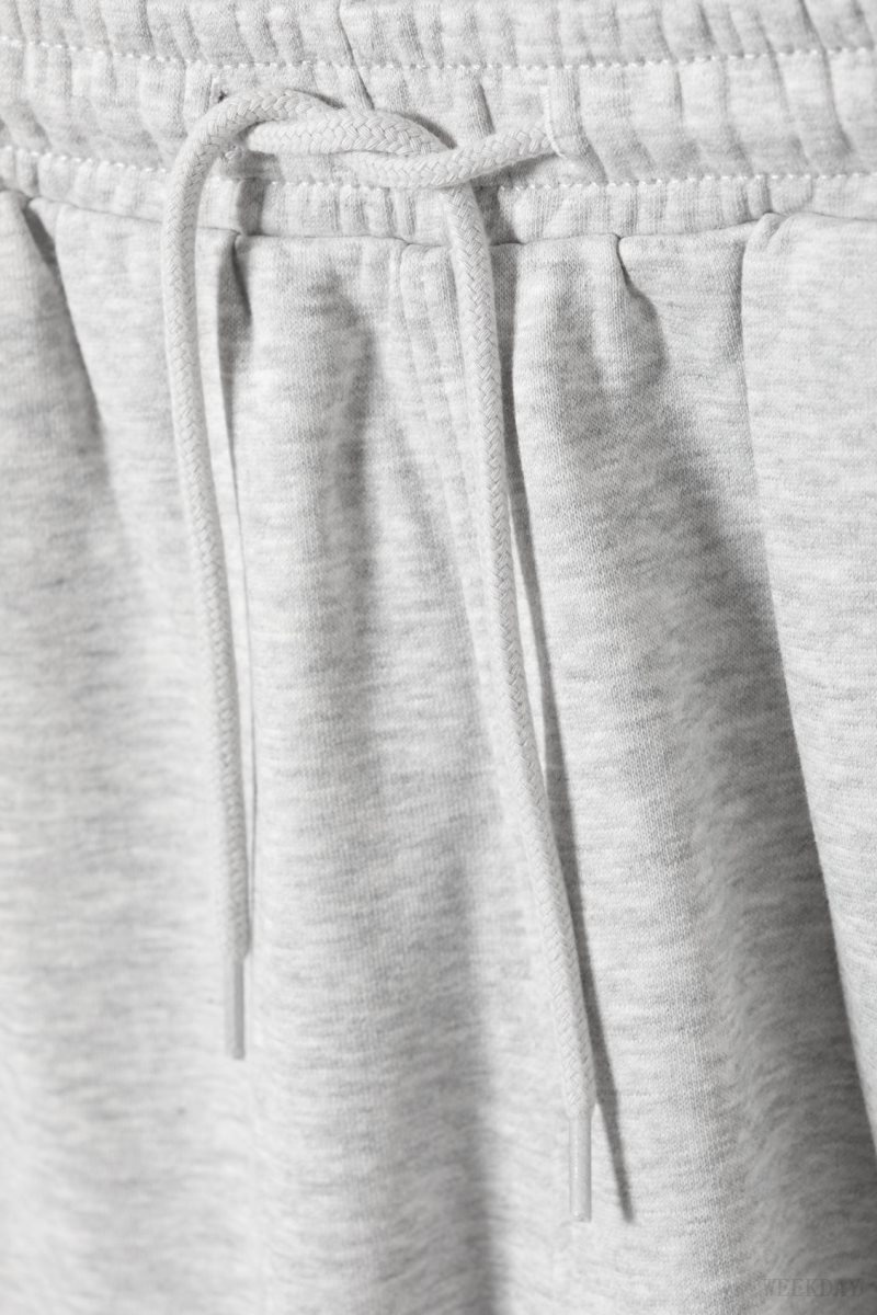 Weekday Standard Sweatpants Light Grey | BSBR7485