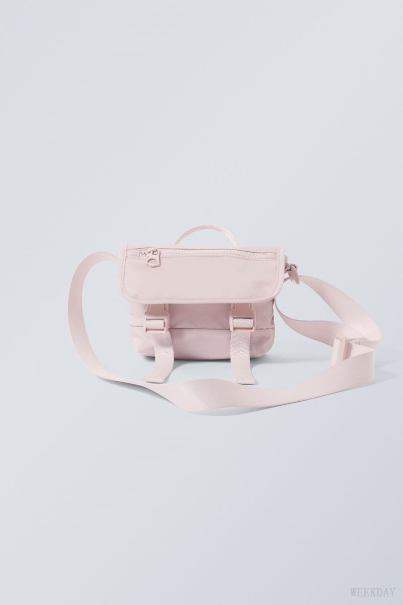 Weekday Tiny Messenger Bag Pink | UECX3520