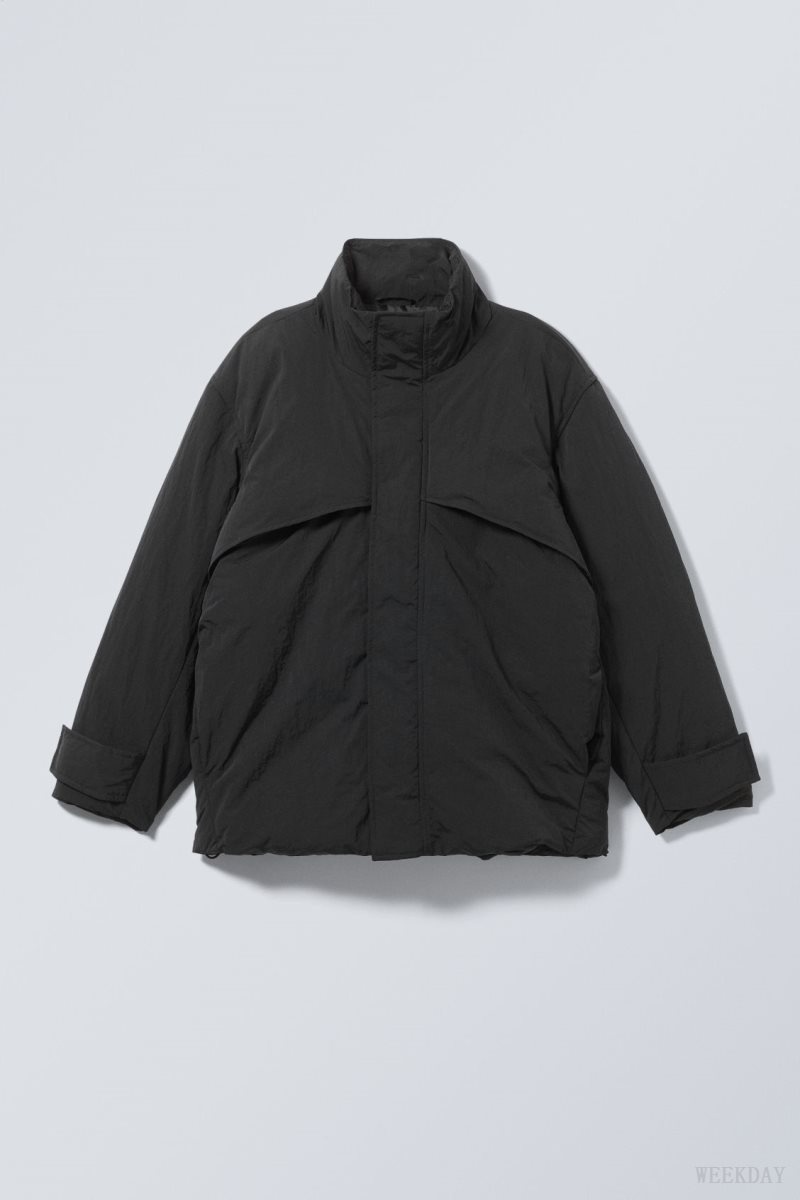 Weekday Windy Jacket Black | UMSU1334