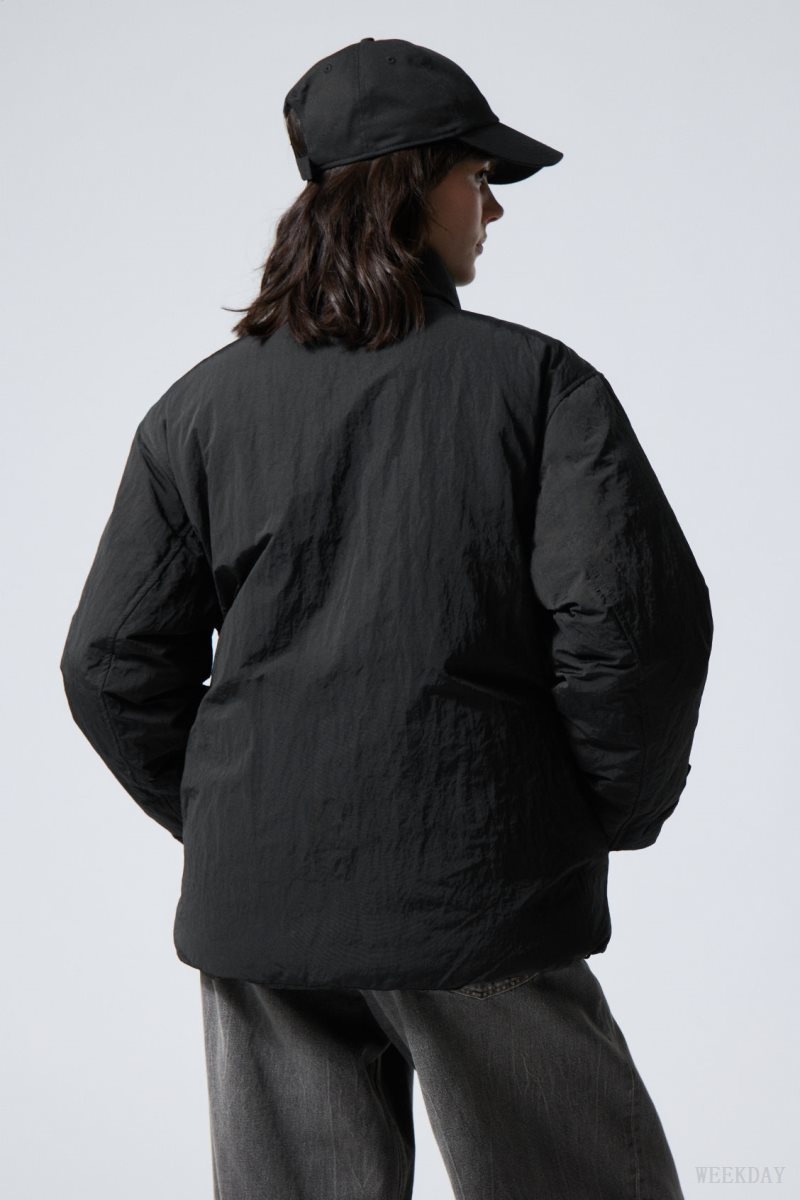 Weekday Windy Jacket Black | UMSU1334