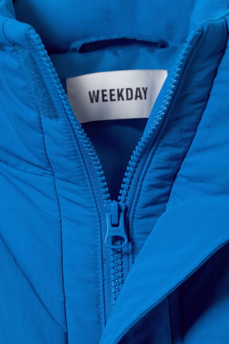 Weekday Windy Jacket Light Blue | CEMJ3477